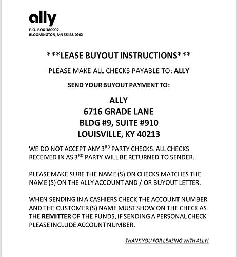 Ally lease payoff. Things To Know About Ally lease payoff. 
